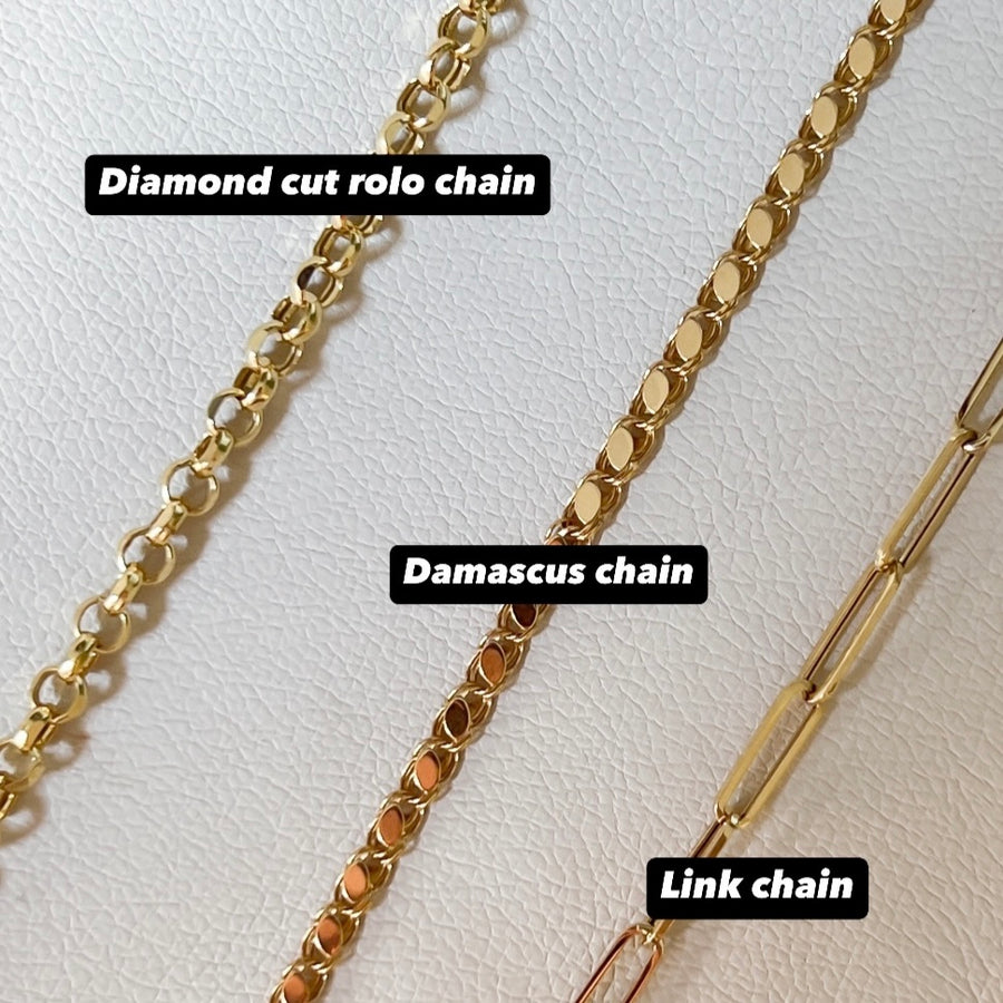 (PRE-ORDER) 18K Link Chain