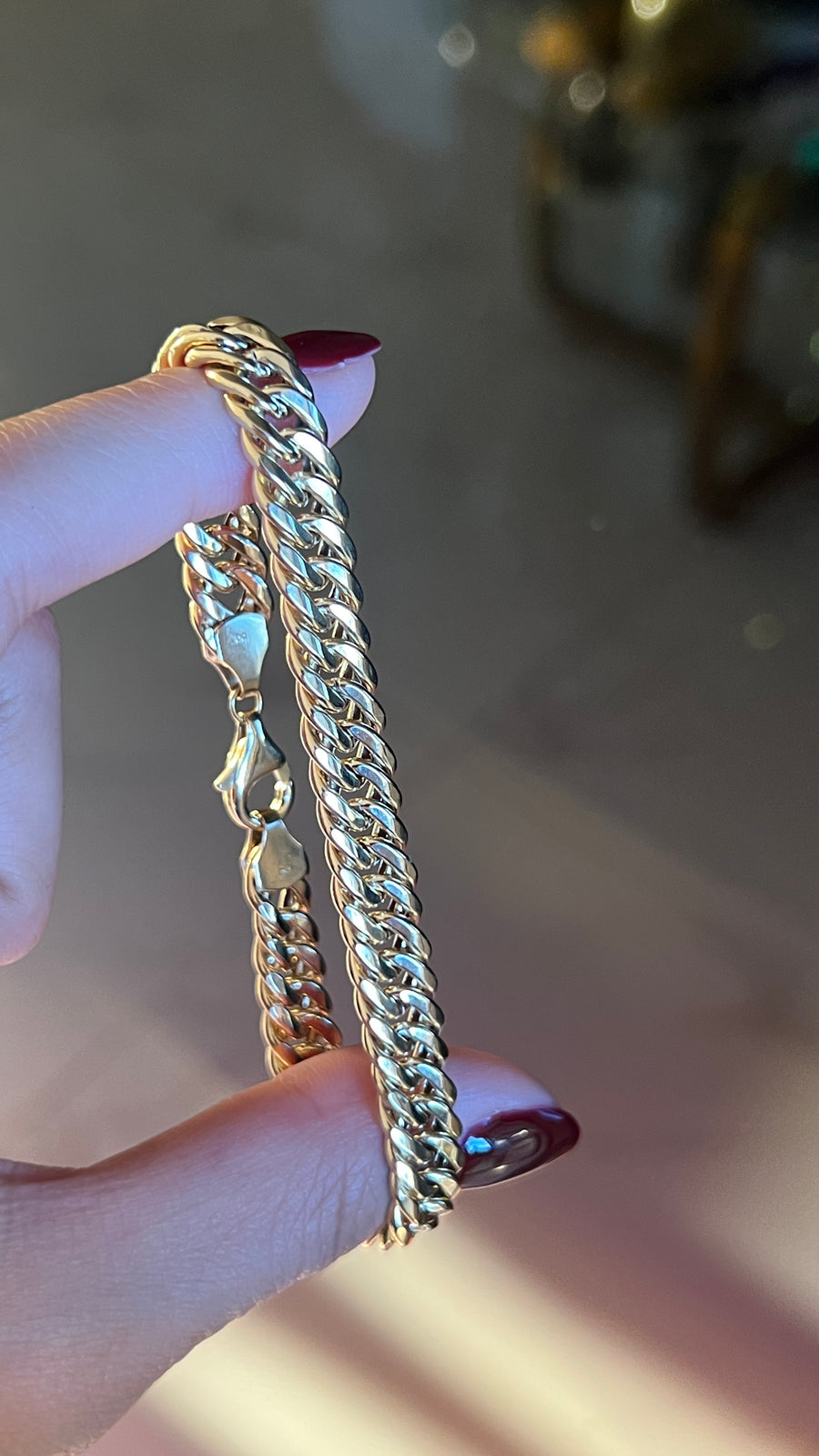 (PRE-ORDER) 18K Chunky Cuban Link Bracelet