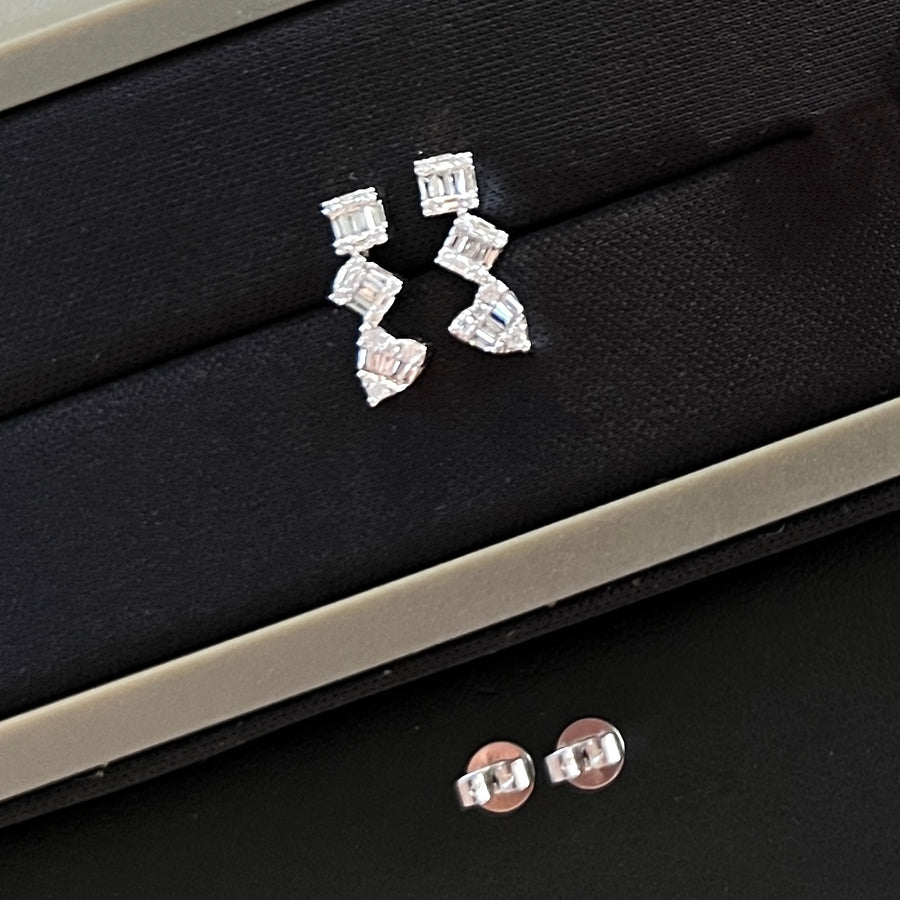 18K Mini Crawler Earrings