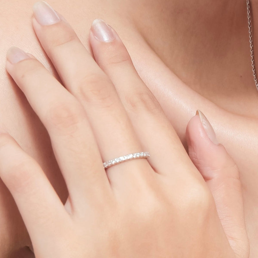 Slim Eternity Diamond Ring